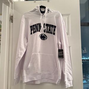 Colosseum White Penn State Hoodie
